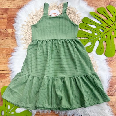  Vestido Midi - Verde Oliva 